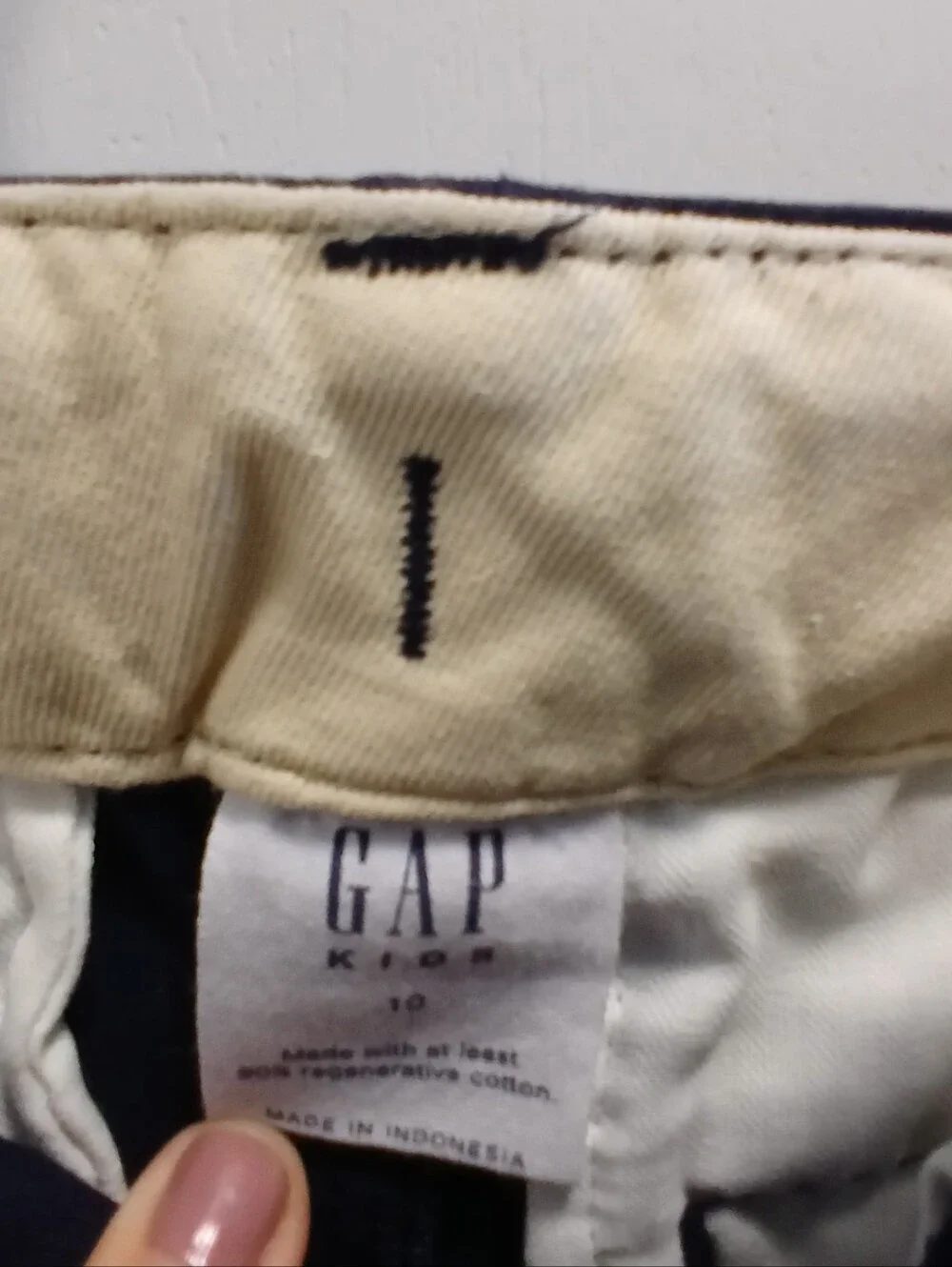 GAP Kids Navy Blue Casual Chino Pants